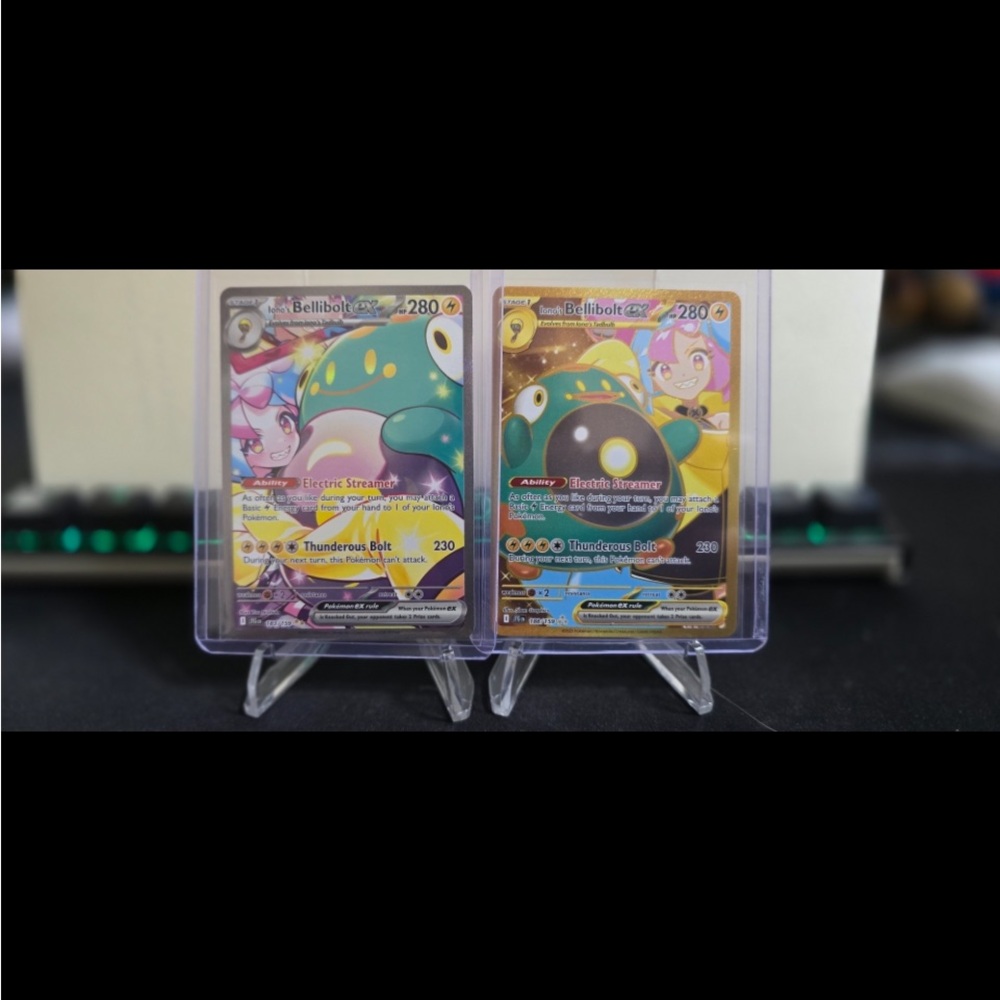 Pokemon TCG Bellibolt EX Cards #188 and #183